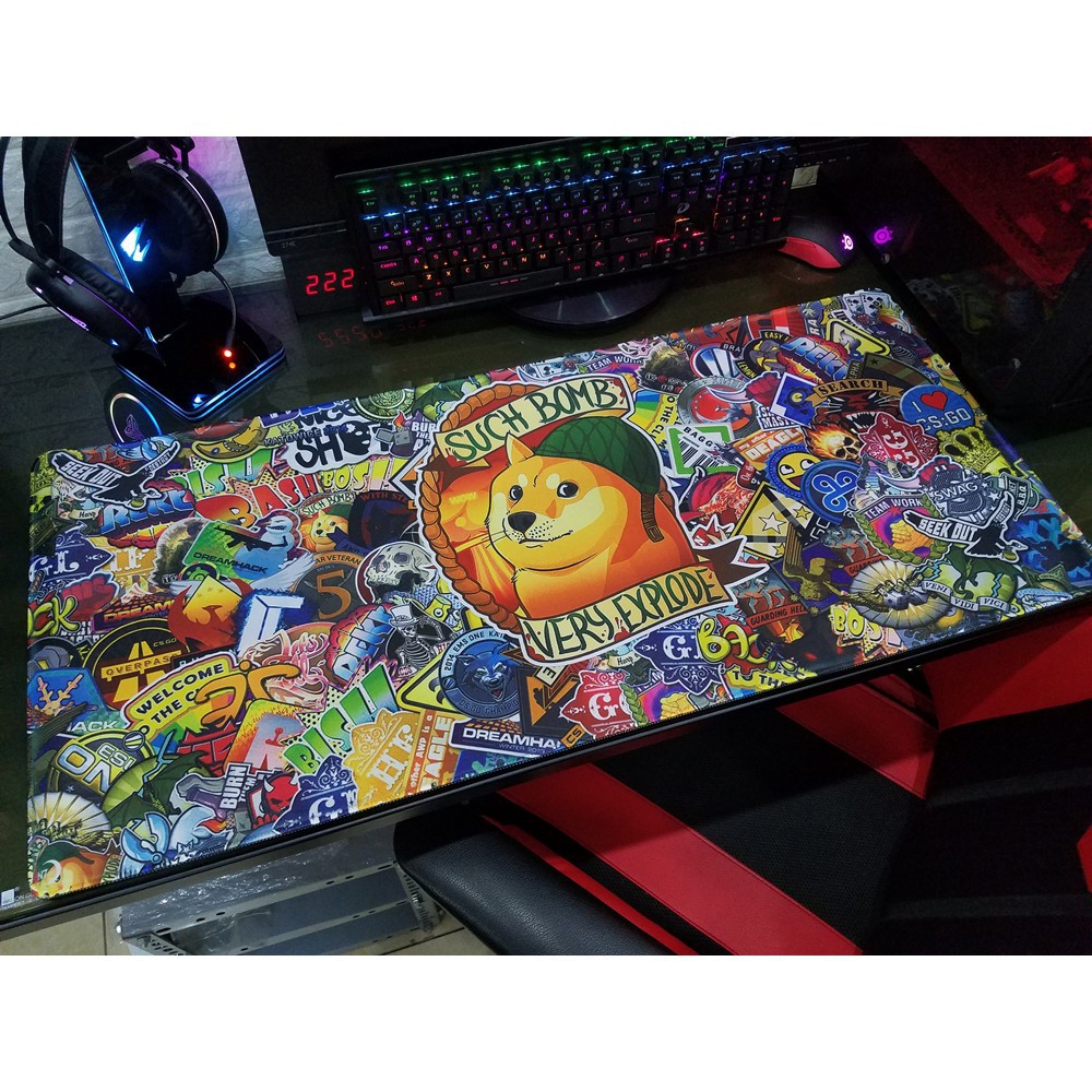 BÀN DI CHUỘT CỠ LỚN SIZE 90X40X0.4