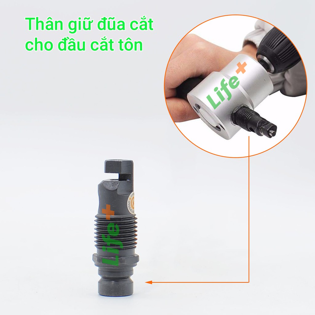 Thân giữ đũa cắt của đầu cắt tôn, bao đầu cắt tôn