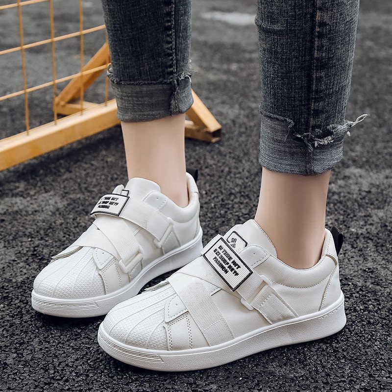 Giày thể thao nữ giá rẻ sneaker nữ màu trắng đế bằng cao cấp ulzzang - TKB-B7B7