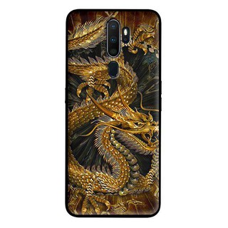 Ốp lưng a5 2020, a9 2020 - rồng nền đen