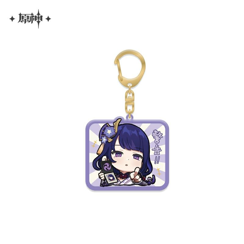 [có sẵn] móc khóa acrylic chibi GENSHIN IMPACT từ official shop