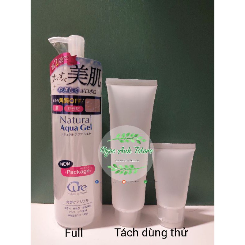 [Tách] Tẩy da chết Cure  mẫu mới