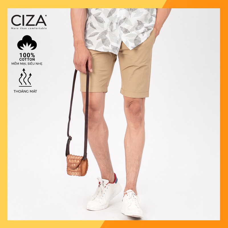 Quần Short CIZA Dây Rút Trơn 4 Màu QSTR12