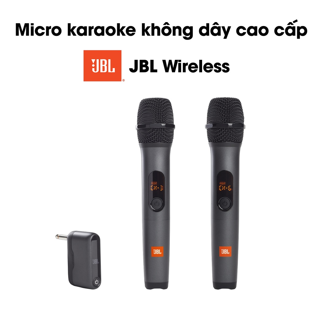 Combo karaoke active Loa JBL RM210+ Vang số JBL KX180 + Micro JBL WIRELESS Hàng chính hãng