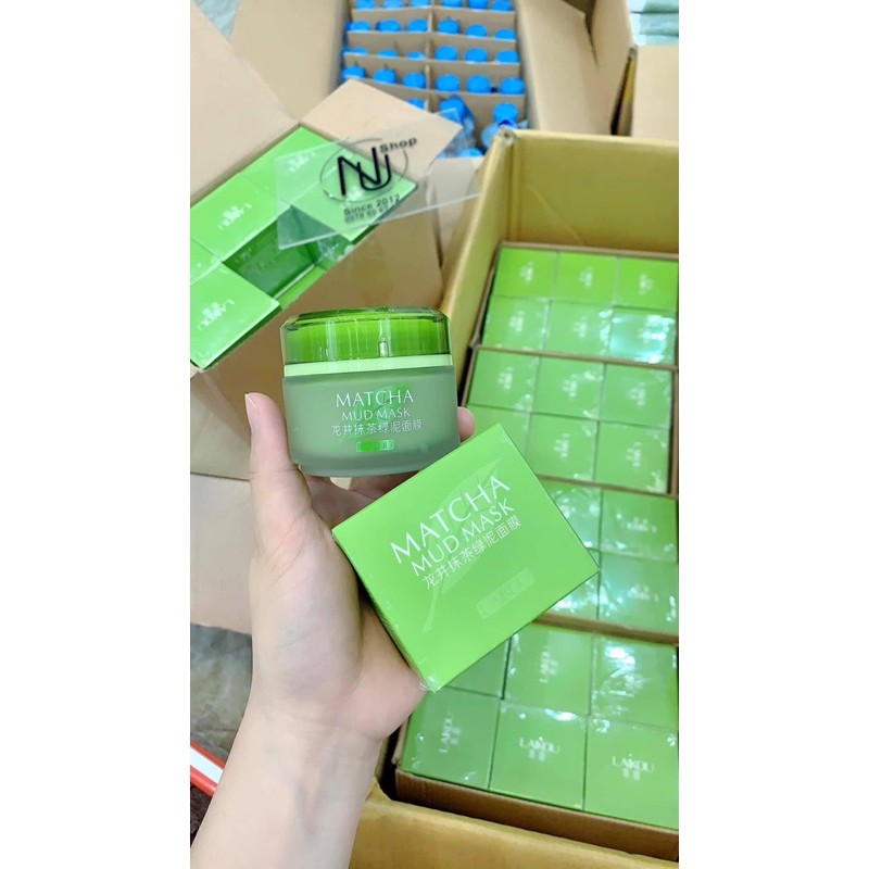 MẶT NẠ ĐẤT SÉT MATCHA MUD MASK LAIKOU