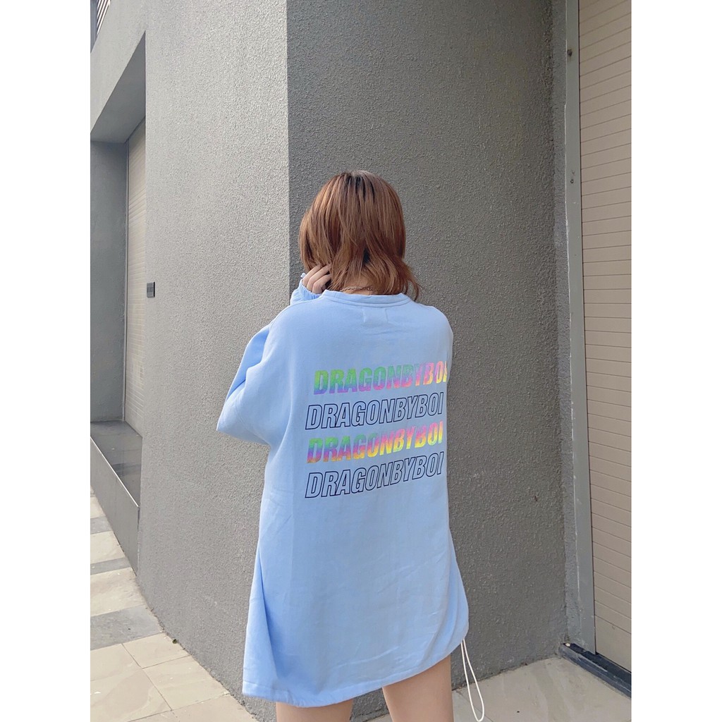 Áo tay dài Dragonbyboi phản quang Xanh | BigBuy360 - bigbuy360.vn