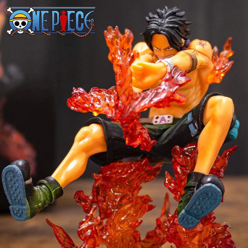 [VOUCHER HOT]  Mô hình ACE hỏa quyền ( one piece ) siêu đẹp