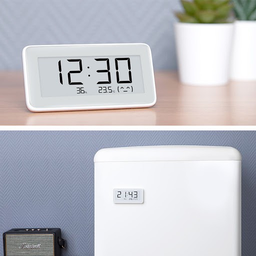 Đồng hồ tích hợp nhiệt ẩm kế Mijia Smart Digital Clock Pro  -ChuyênMI