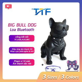[BẢO HÀNH 1 ĐỔI 1] Loa Bluetooth Nghe Nhạc Hình Con Chó Bull Chống Thấm Nước, Chống Va Đập, Nghe Nhạc Chuyên Về Bass