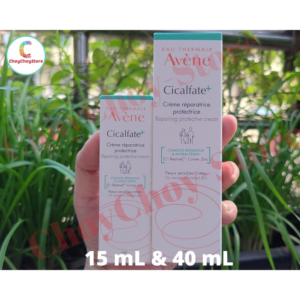 [TEM CTY] Avene Cicalfate Cream 15mL & 40mL - Kem Dưỡng Phục Hồi Da, Lành Sẹo Mụn