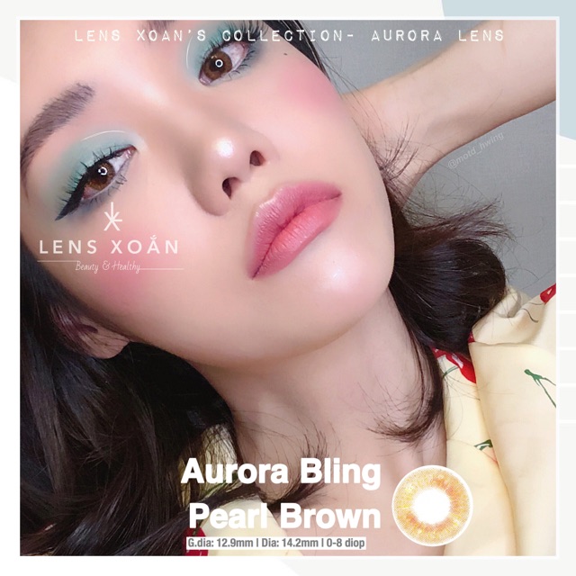 ÁP TRÒNG AURORA BLING BROWN