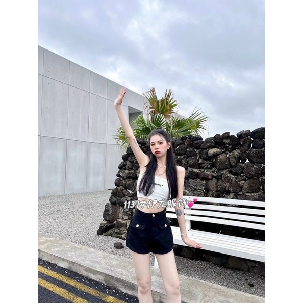 QUẦN SHORT THÔ GIẢ BÒ CÚC TÚI NẮP QUẢNG CHÂU MS17787