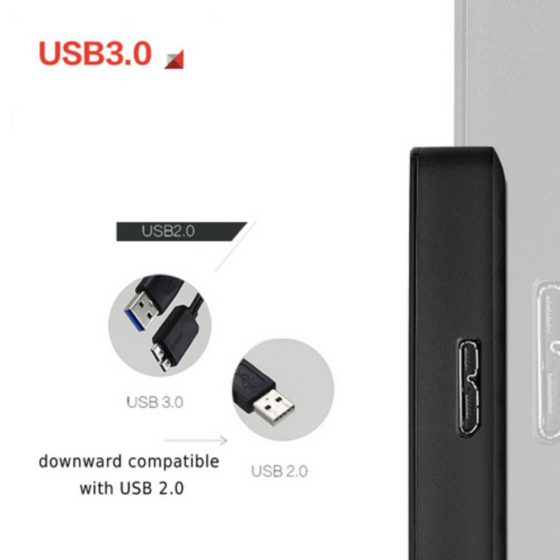 Ổ Cứng Ngoài Seagate 2tb / 1tb Usb3.0 Hdd 2.5 &quot;