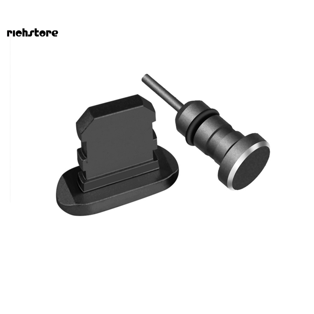 Nút Bịt Chống Bụi Cổng Sạc Và Tai Nghe Type C Micro Usb Cho Điện Thoại Android Iphone