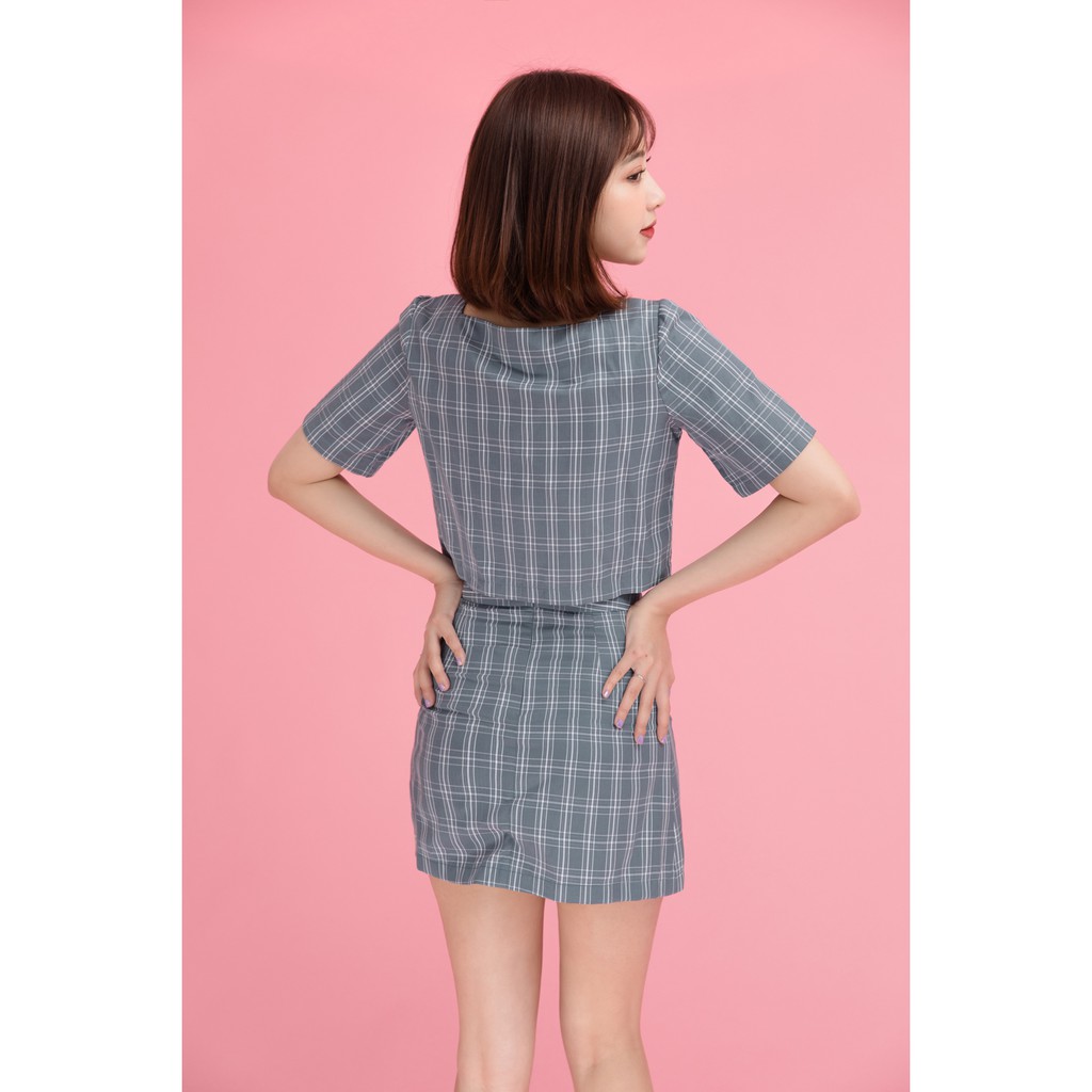 [Mã WABRLOW5 giảm 15% đơn 300K] Chân váy A khuy dọc JAW0186 - 92Wear | BigBuy360 - bigbuy360.vn