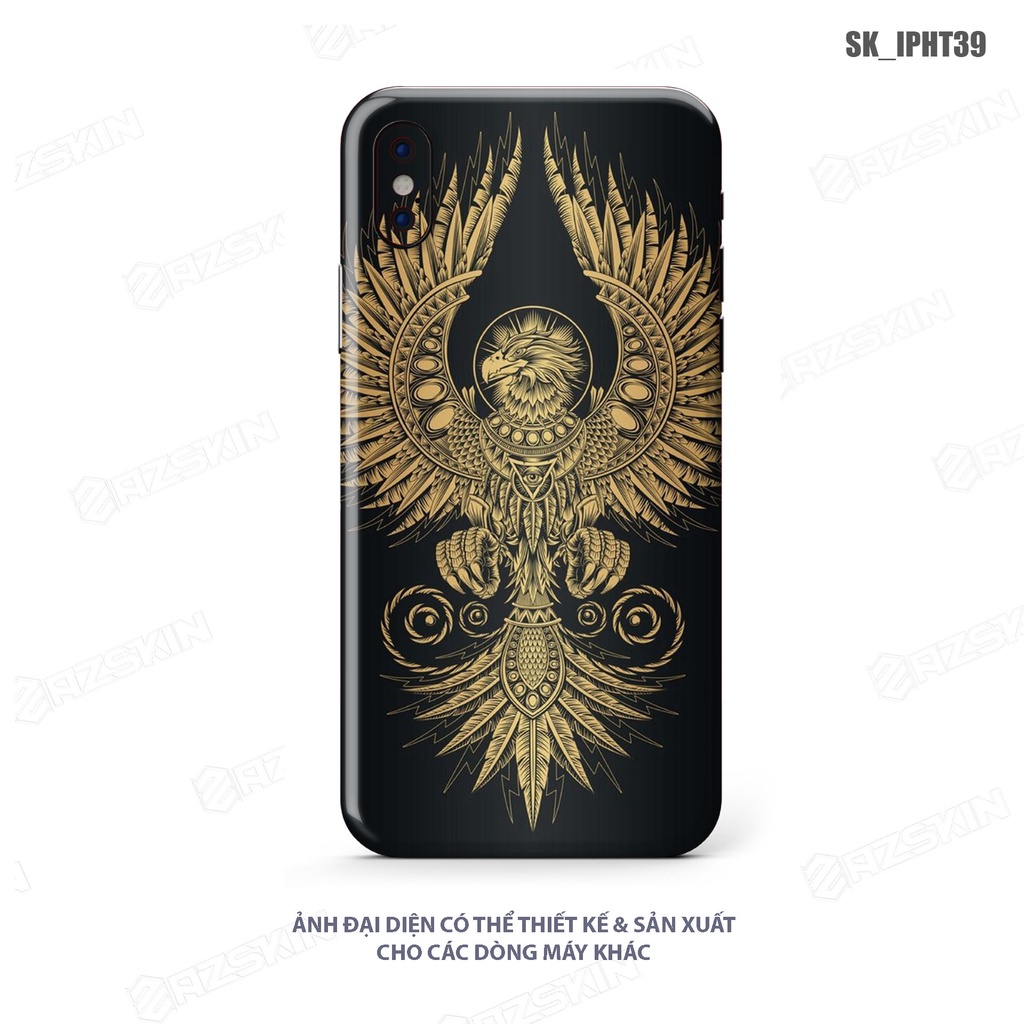 Dán Skin Full Body Máy IPhone Hình Họa Tiết Độc Lạ |SK_IPHT39| Film 3M Cao Cấp, Khuôn Cắt CNC, Bền Màu, Dễ Dán Tại Nhà