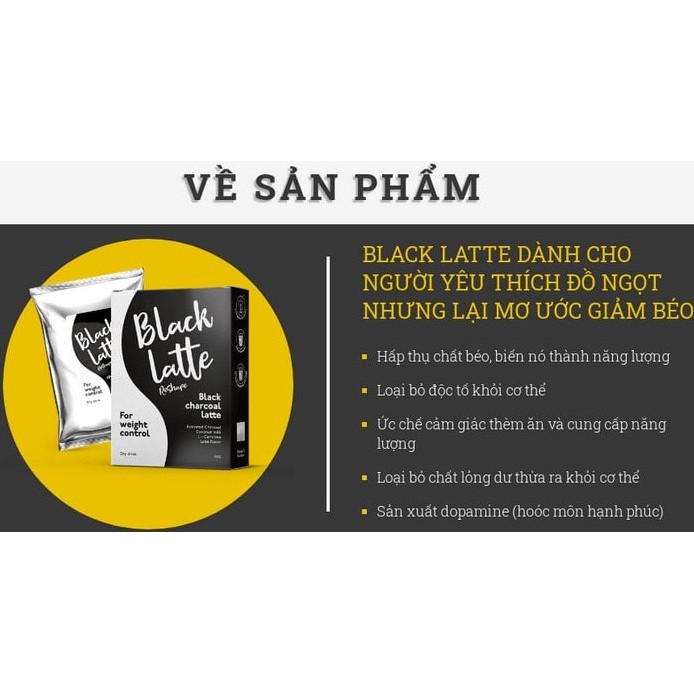 Cà phê Black Latte Nga