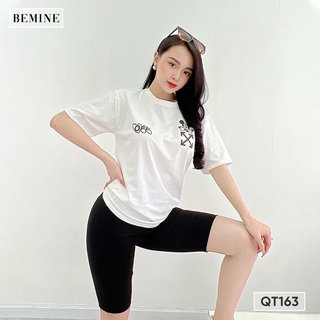 Quần legging lửng nâng mông BEMINE QT163DEN
