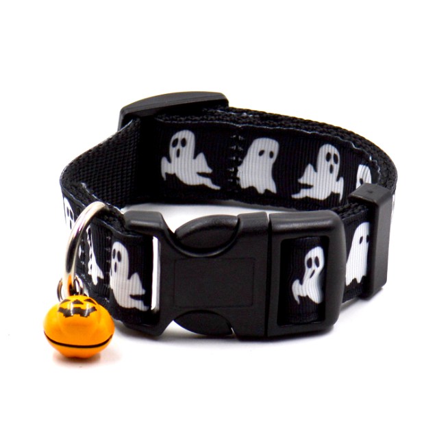 Vòng cổ chó mèo/ thú cưng họa tiết Halloween hóa trang - Pet Halloween collar