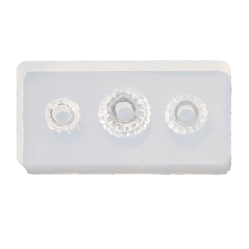 Khuôn Silicon Tạo Hình Hạt Charm Lỗ Lớn Làm Trang Sức Thủ Công