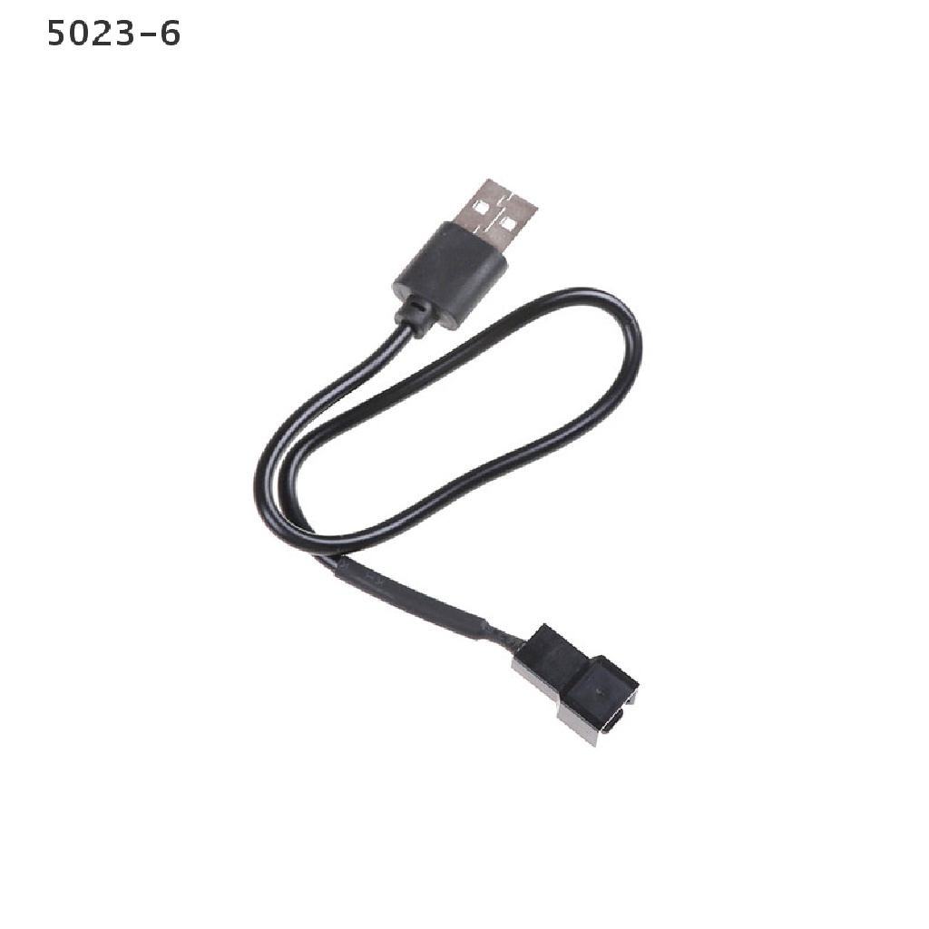 Cáp Chuyển Đổi Usb 2.0A Sang 3-Pin / 4-Pin Cho Máy Tính 5V 5V 5023-6