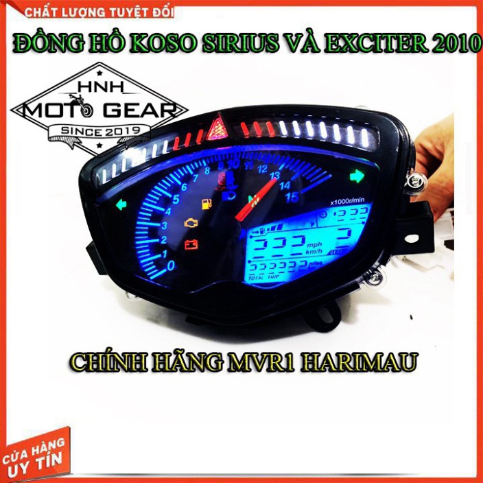 Đồng Hồ Koso Cho Ex 2010 Và Sirius Chính Hãng Harimau Malaysia