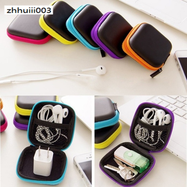 Hộp EVA Đựng Bảo Vệ Tai Nghe Dây Cáp Sạc Usb Tiện Dụng