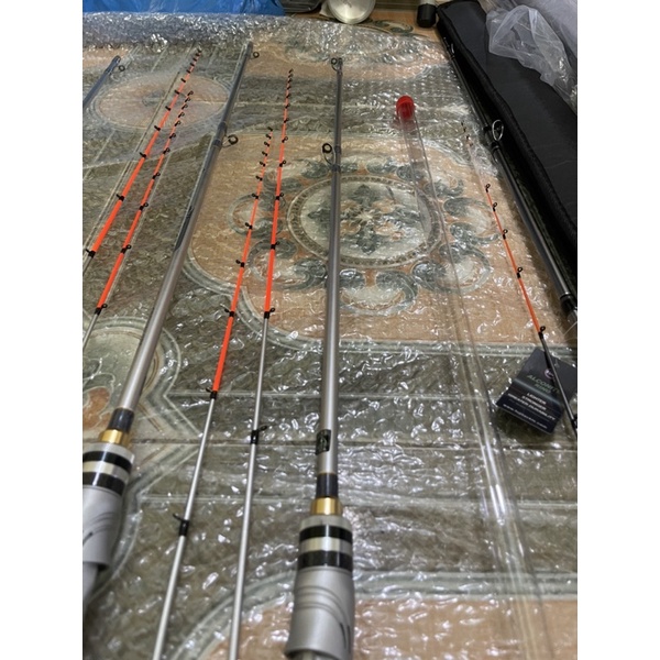 Cần ikada AQUAMAN 2 ngọn fuji full sứ