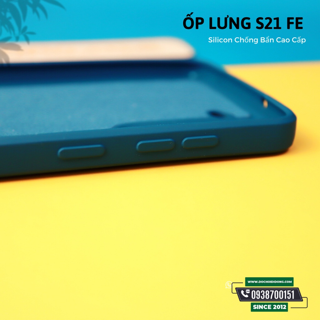 Ốp Lưng Samsung S21 Fe Silicon Chống Bẩn Cao Cấp