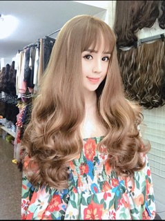 Tóc bộ line trắng