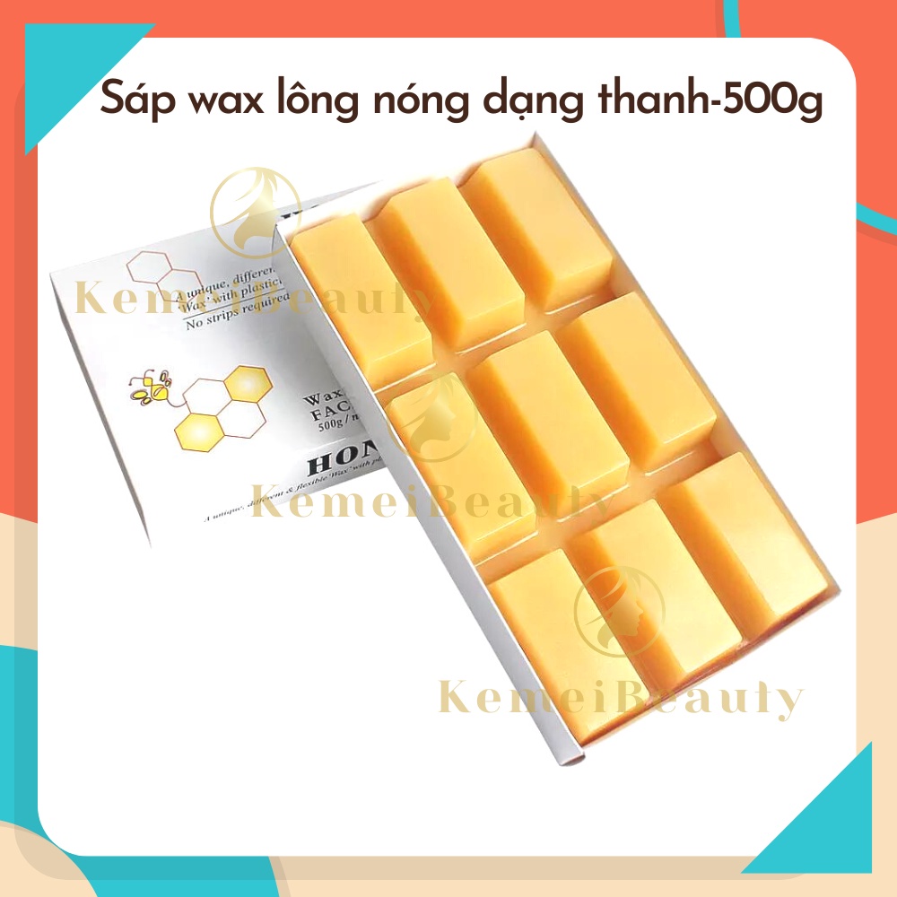 Sáp wax lông nóng dạng thanh cứng  - Wax tẩy lông nách, lông chân tay, lông bikini