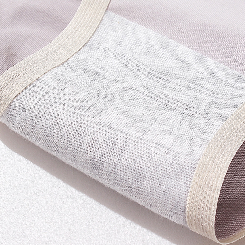 Quần Lót Cotton Không Đường May Phối Màu Trơn Đơn Giản Cho Nữ | BigBuy360 - bigbuy360.vn