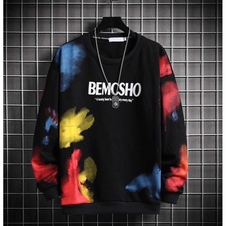 Áo thun nam tay dài 💙𝐅𝐑𝐄𝐄𝐒𝐇𝐈𝐏💙sweater Áo thun nam dài tay đen 3 gạch thoáng mát, co giãn tốt. | BigBuy360 - bigbuy360.vn