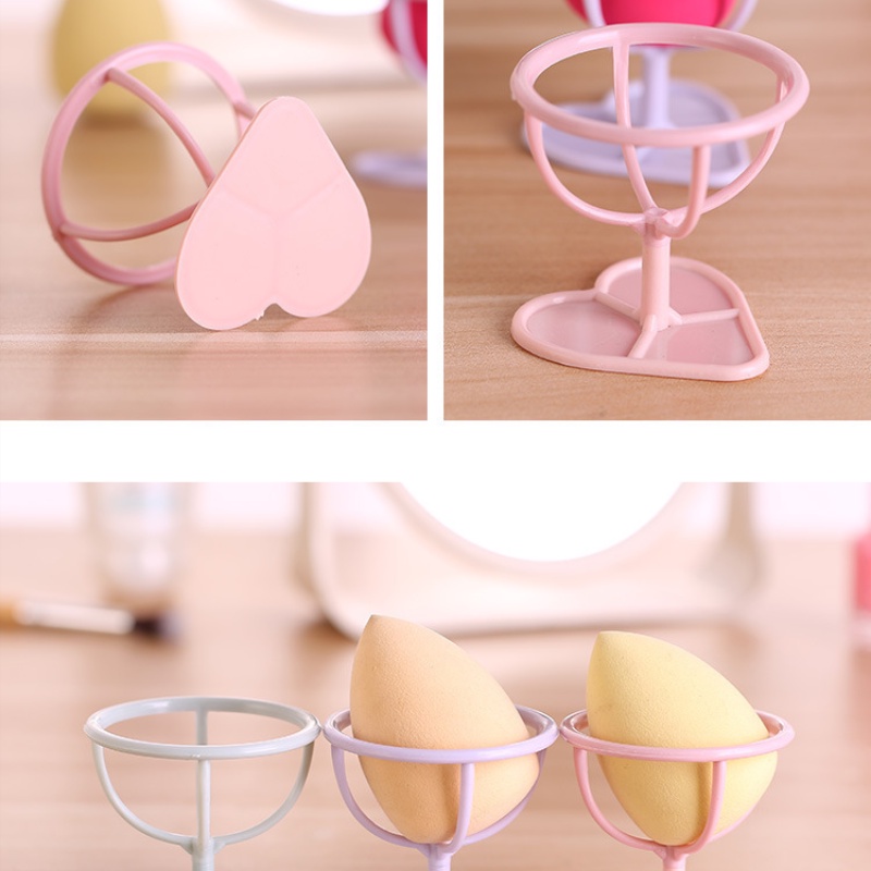 [Hàng mới về] Giá đỡ mút trang điểm hình quả trứng thiết kế tiện dụng
