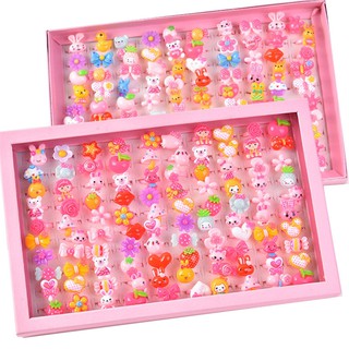 Set 10 chiếc nhẫn nhiều kiểu dáng dễ thương cho bé