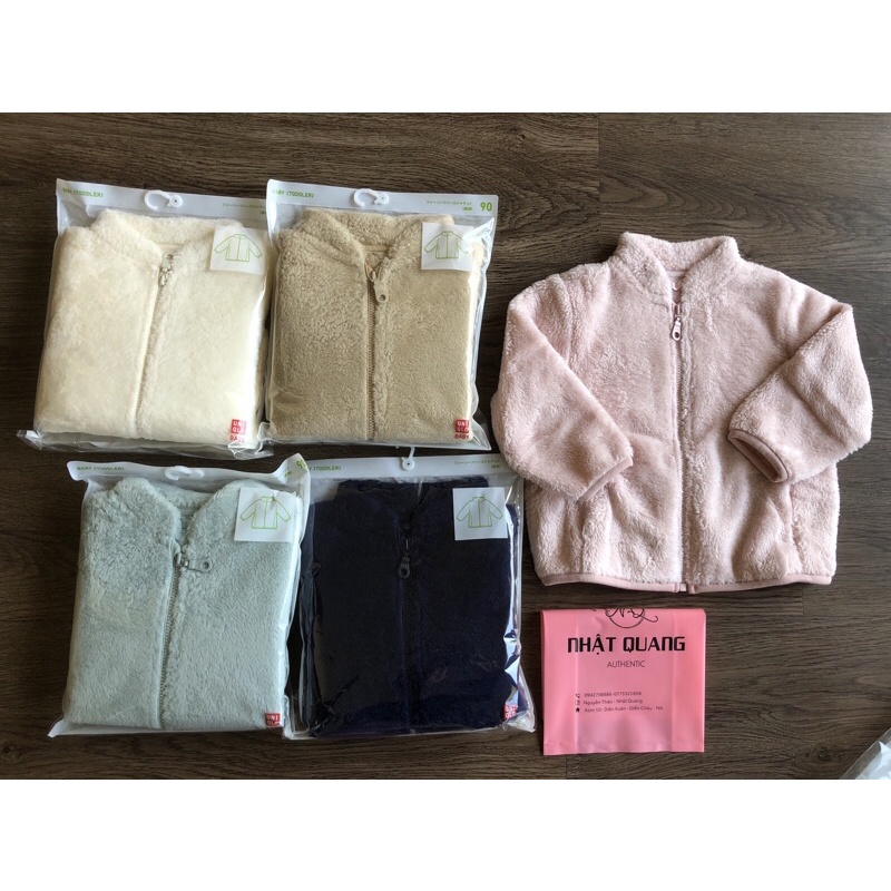 Áo lông cừu baby uniqlo nhật auth