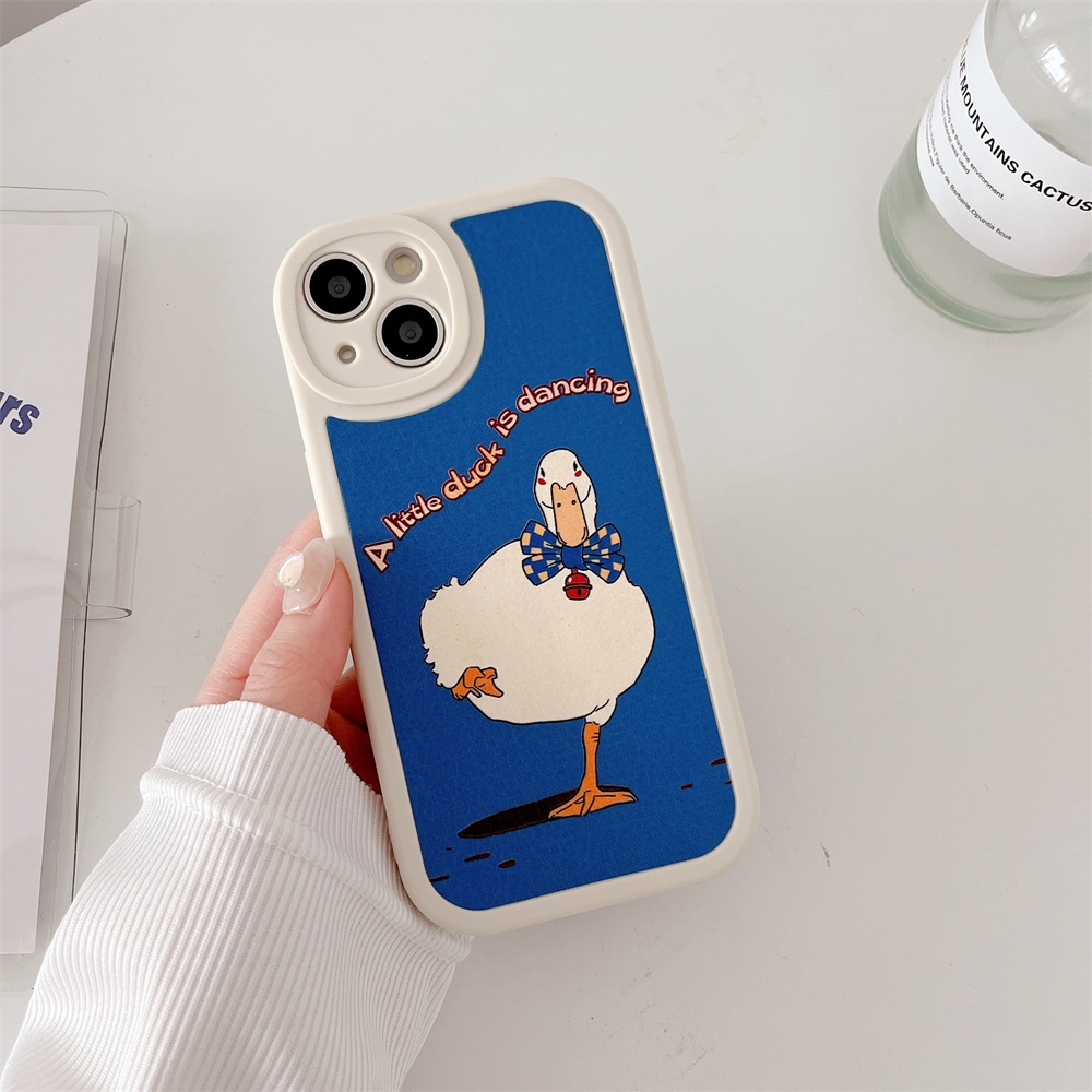 Ốp Điện Thoại Hình Vịt Xinh Xắn Cho Realme 5 5i 6i C3 C11 C12 C15 C17 C20 C21Y C25Y C25 C35 7i