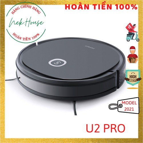 [NEW 2021] ECOVACS DEEBOT U2 PRO - Robot hút bụi quét lau nhà tự động Deebot U2 Pro