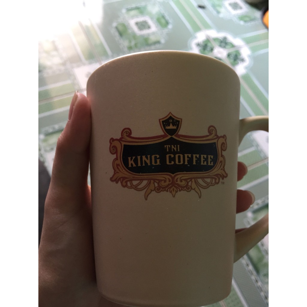 (TRỢ GIÁ) Cốc Sứ Ly sứ uống nước cao cấp King Coffee 350ml