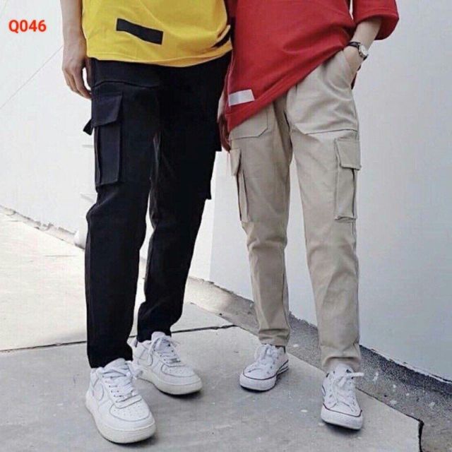 Quần kaki túi hộp unisex