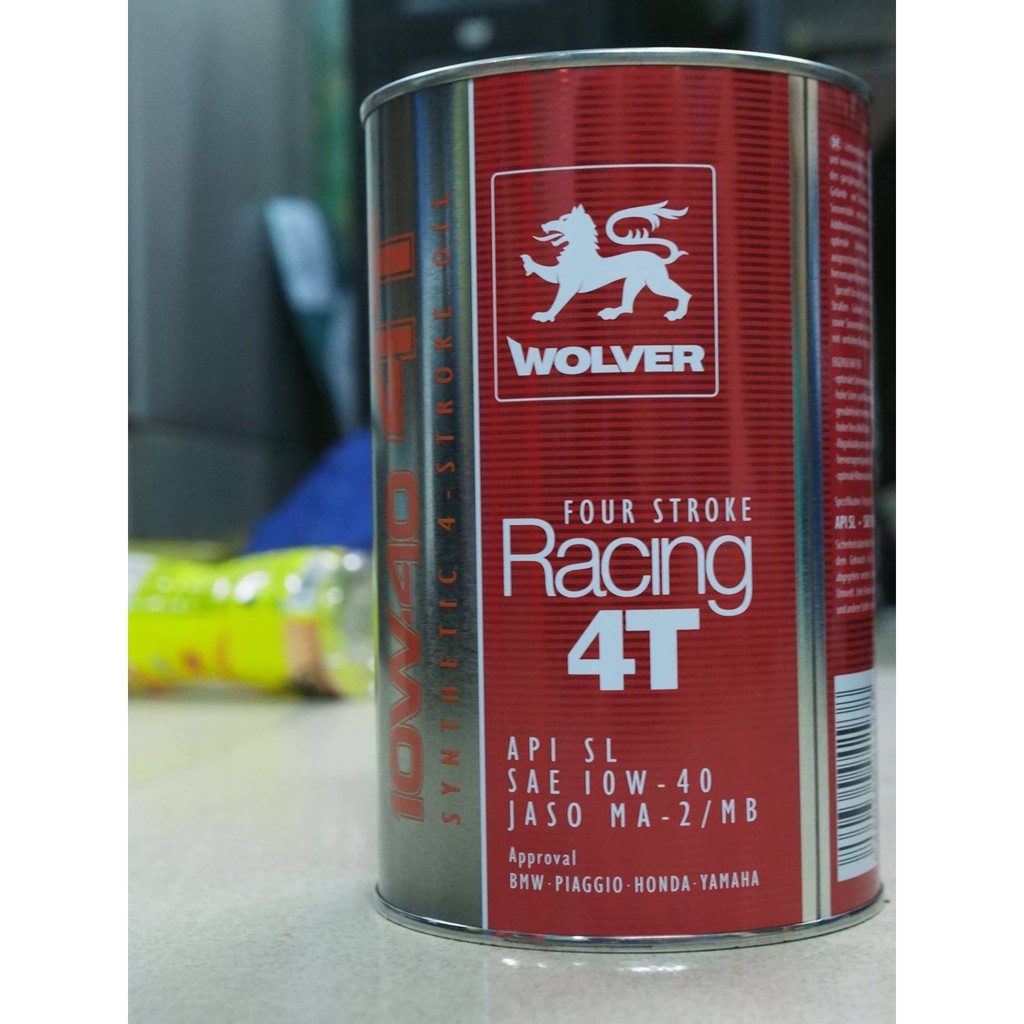 Nhớt WOLVER RACING 4T