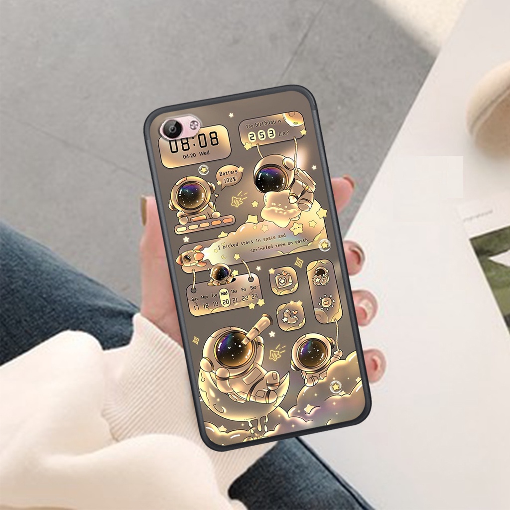 Ốp Lưng VIVO Y53 - Y55 - Y66/Y67/Y69 - Y71 - Y81/Y81S/Y83  , In Hình Phi Hành Astronauts  Phong Cách, Đẹp.