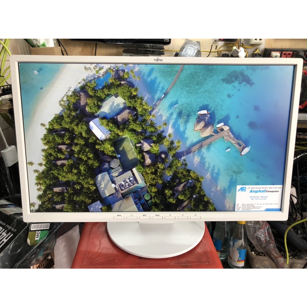 Màn hình LCD 22" Fujitsu E22-8 TS Pro Full HD, Hàng nội địa Nhật - Hàng Renew Full Box  - Bảo Hành 12 Tháng