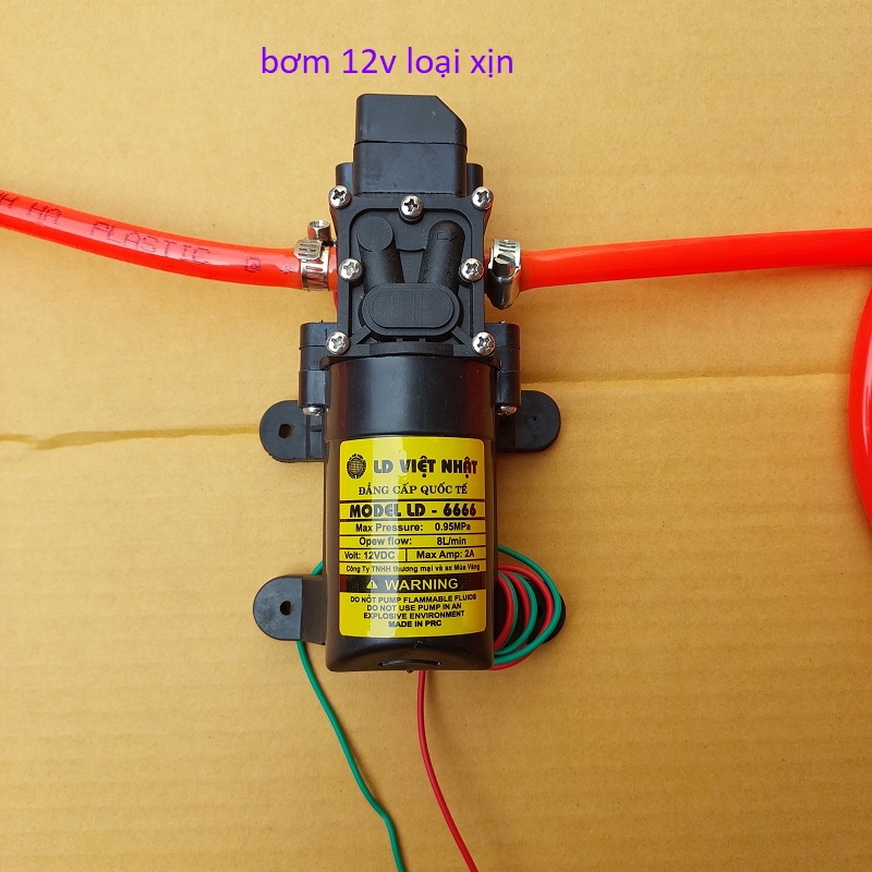 Máy rửa xe mini CỰC MẠNH - máy bơm nước mini 12v - rửa xe đa năng- bộ máy rửa xe