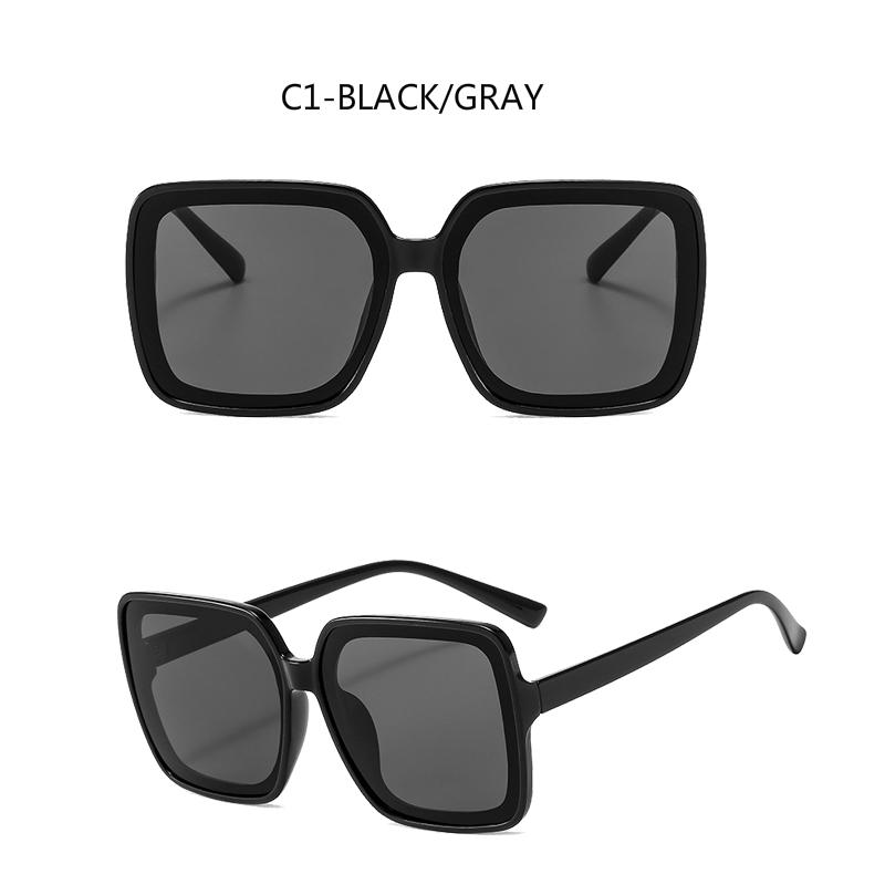 Kính Mát Gọng Vuông Thời Trang Hàn Quốc Cho Nam Và Nữ