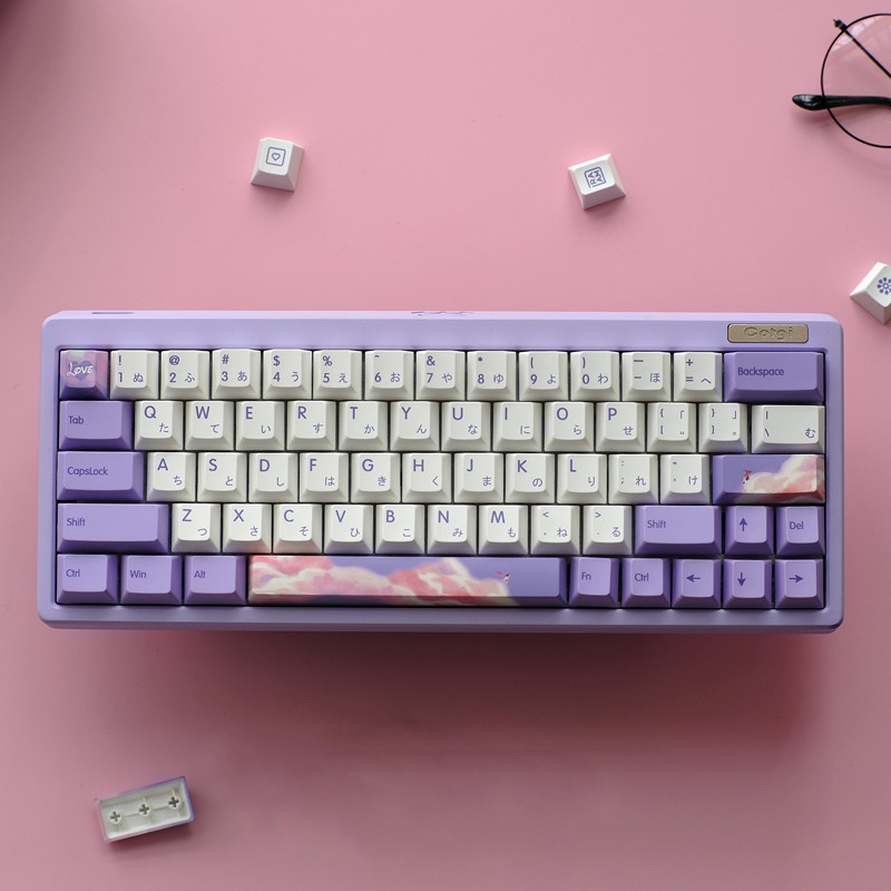 Bộ 139 phím Keycap Dream Met thay thế thích hợp cho nhiều loại bàn phím cơ