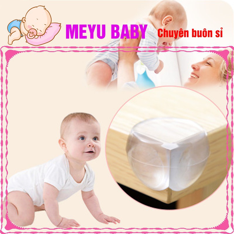 XÃ KHO Combo 12 miếng bịt góc bàn an toàn