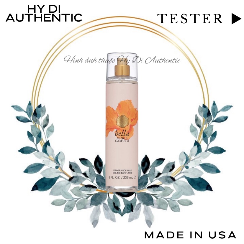 BELLA VINCE CAMUTO - XỊT THƠM TOÀN THÂN BODY MIST USA