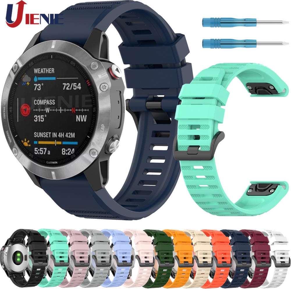Dây Đeo Silicon 26Mm Cho Đồng Hồ Thông Minh Garmin Fenix 7X/ 6X/ 5X Plus/ Enduro