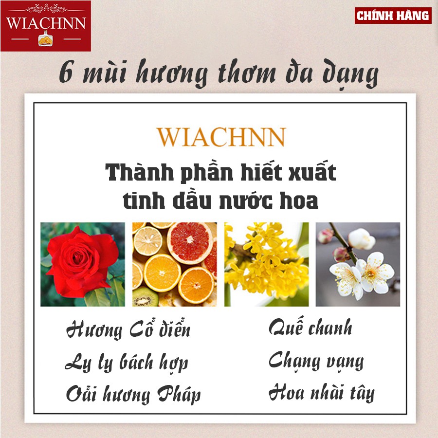 [COMBO MUA 2] Tinh Dầu Thơm Thiên Nhiên Nguyên Chất Xông Phòng WIACHNN 20ml Tỏa Hương Thơm Khử Mùi X50